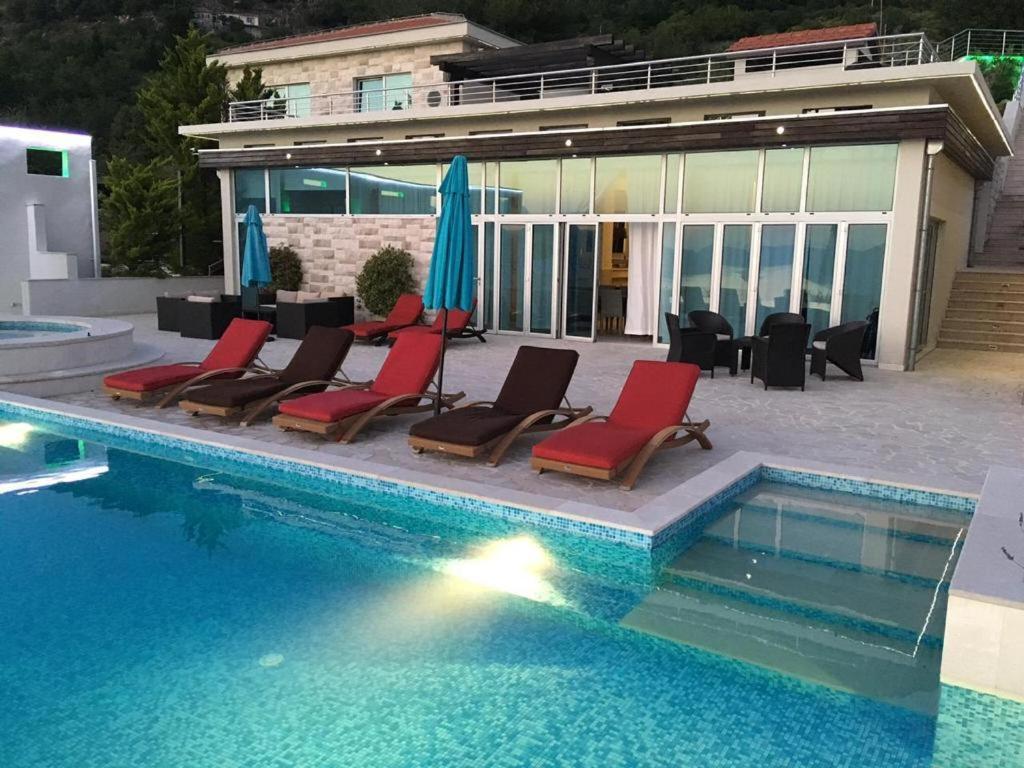 Villa Eagle Eye Montenegro Котор Экстерьер фото